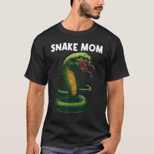 Cool Snake For Mom Mother Reptile Animal Snake T-Shirt