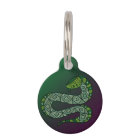 Cool Snake Metallized Tribal Art