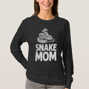 Cool Snake Mom For Women Girls Mother Ball Python T-Shirt