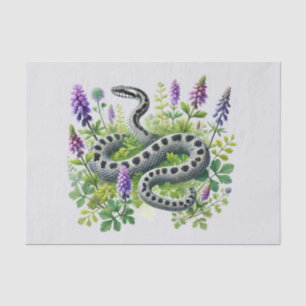 Cool snake reptile Amphibians lovers Tissue Paper