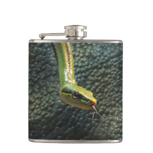 Cool Snake Skin-effect Reptile-lover Hip Flask