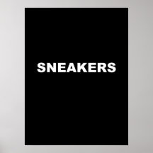 Cool Sneaker Wall Art Poster