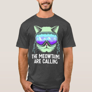 Cool Snowboard For Men Women Kids Ski Lover Mounta T-Shirt
