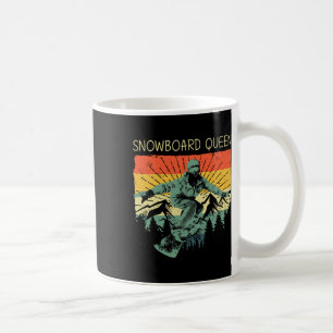 Cool Snowboard For Women Mom Snowboarding Skiing S Coffee Mug