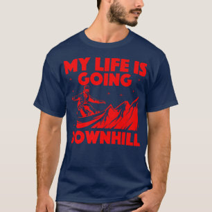 Cool Snowboarding Art For Men Women Snowboard Snow T-Shirt