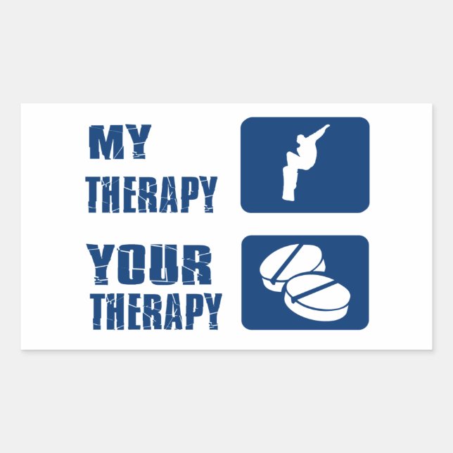 Cool Snowboarding designs Sticker (Front)