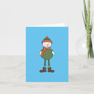 Cool Snowman Invitation