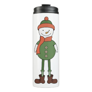 Cool Snowman Thermal Tumbler