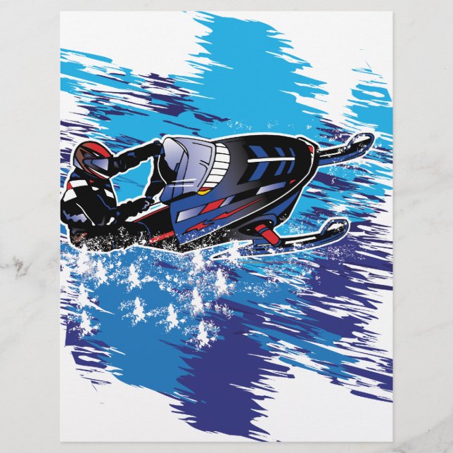Cool Snowmobiler (Front)