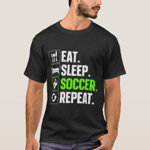 Cool Soccer Art For Men Women Kids Team Sport Socc T-Shirt