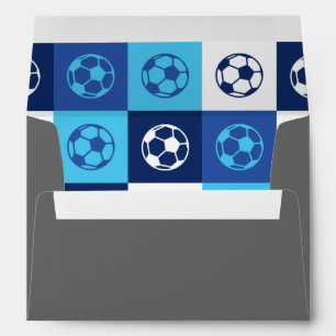 COOL SOCCER Bar Bat Mitzvah Custom Envelope