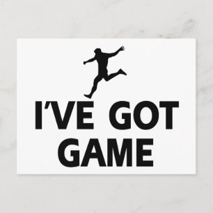 cool soccer designs postcard