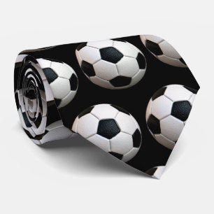 Cool Soccer Football Pattern Sport Tie