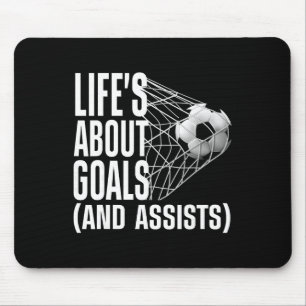 Cool Soccer For Men Women Soccer Lovers Player Foo Mouse Pad