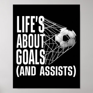 Cool Soccer For Men Women Soccer Lovers Player Foo Poster