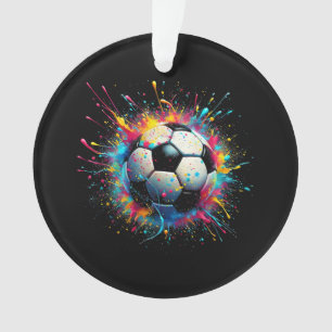 Cool Soccer Player Sport For Boys Men Girls Women Ornament