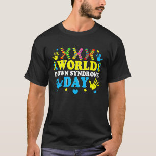 Cool Socks World Down Syndrome Awareness Supporter T-Shirt