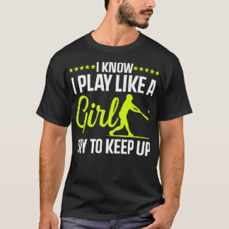 Cool Softball For Women Girls Baseball Catcher Pit T-Shirt