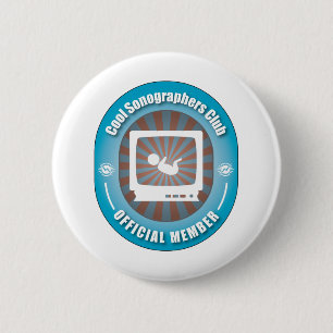 Cool Sonographers Club 2 Inch Round Button