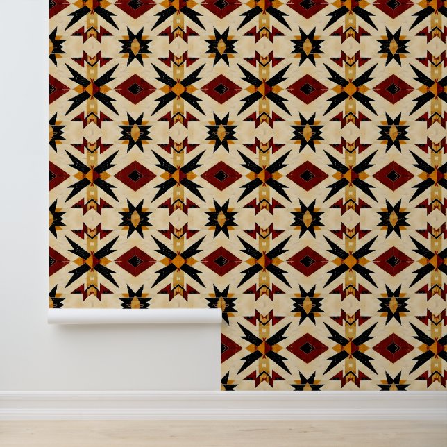 Cool Southwestern tiled pattern Wallpaper (Application)