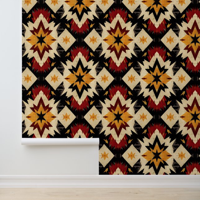 Cool Southwestern tiled pattern  Wallpaper (Application)