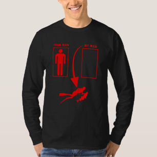 Cool Spearfishing Women Funny Spearfisher Spear F T-Shirt