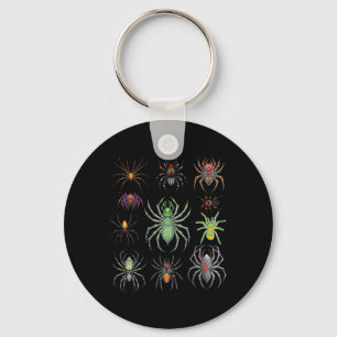 Cool Spider For Men Women Tarantula Arachnid Spide Keychain