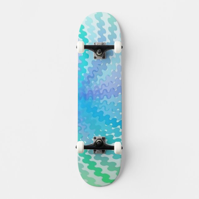 Cool Spiral Colours Skateboard (Front)
