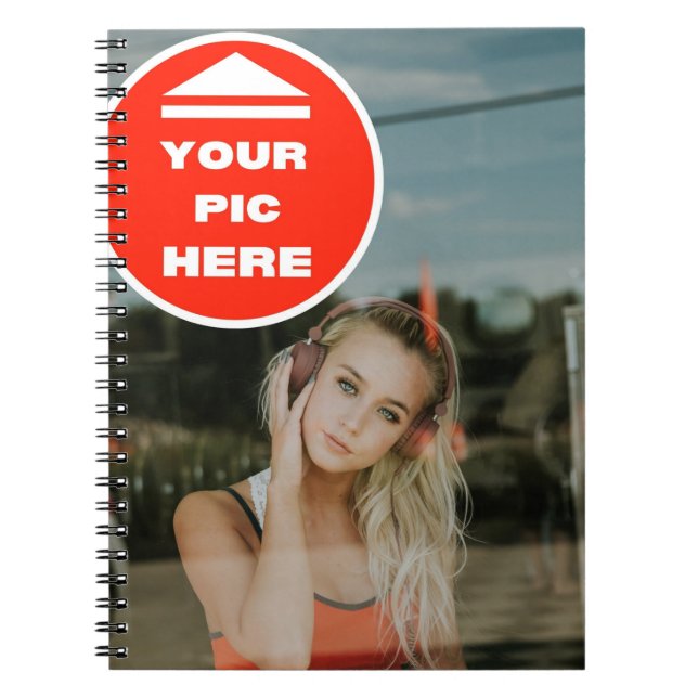 Cool! Spiral Photo Notebook - Personalized (Front)