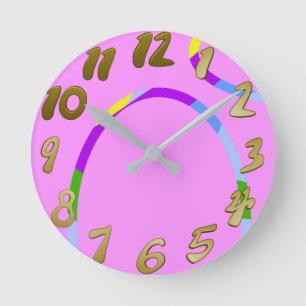 Cool Splash Wall Clock