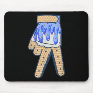 Cool Sport Baseball Home Plate Drip With Sprinkles Mouse Pad