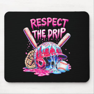 Cool Sport Sell Home Plate Drip With Sprinkles Dri Mouse Pad