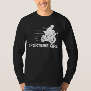 Cool Sportbike For Girls Kids Professional Motorcy T-Shirt