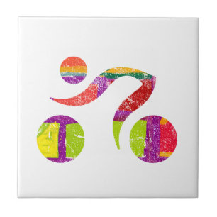 Cool Sports design, Triathlon, cycling, Formula 1 Tile