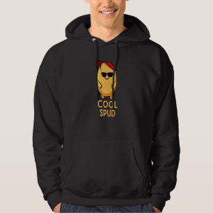 Cool Spud Potato For Food Humour Vegetable Hoodie