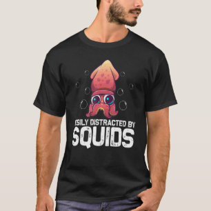 Cool Squid For Men Women Octopus Biology Sea Anima T-Shirt