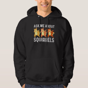 Cool Squirrel Art For Men Women Chipmunk Prairie F Hoodie