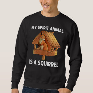 Cool Squirrel For Men Women Chipmunk Zookeeper Ani Sweatshirt