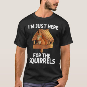 Cool Squirrel For Men Women Chipmunk Zookeeper Ani T-Shirt