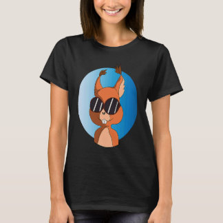 Cool Squirrel with Sunglasses T-Shirt
