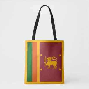 Cool Sri Lanka Flag Fashion Tote Bag