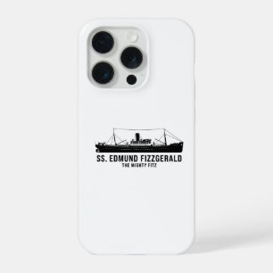 Cool SS Edmund Fitzgerald Mighty Fitz Great Lakes iPhone 15 Pro Case