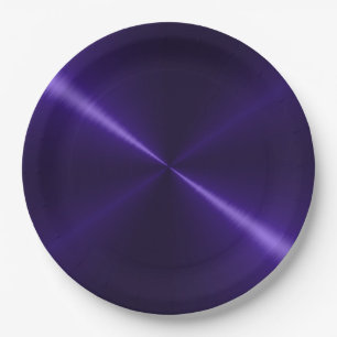 Cool Stainless Steel Metal #85 Paper Plate