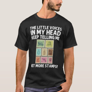 Cool Stamp For Men Women Stamp Collecting Postal P T-Shirt