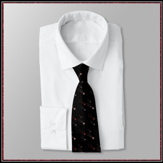 Cool Starry Night Tie (Bookmark my store: https://www.zazzle.com/store/capricepetit?rf=238091145531749709)