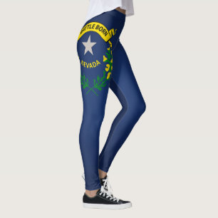 Cool State Of Nevada Flag Fashion Leggings