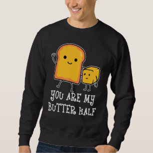 Cool Statement Couple Valentine's Day Partnership Sweatshirt