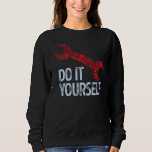 Cool Statement Wrench Tool Automobile Car Mechanic Sweatshirt