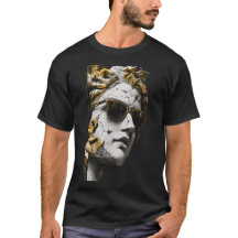 Cool Statue with Sunglasses – Ancient Wisdom Moder