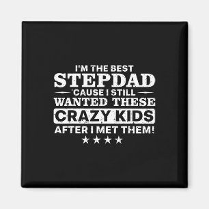 Cool Stepdad For Men Father Step Dad Parenthood St Magnet